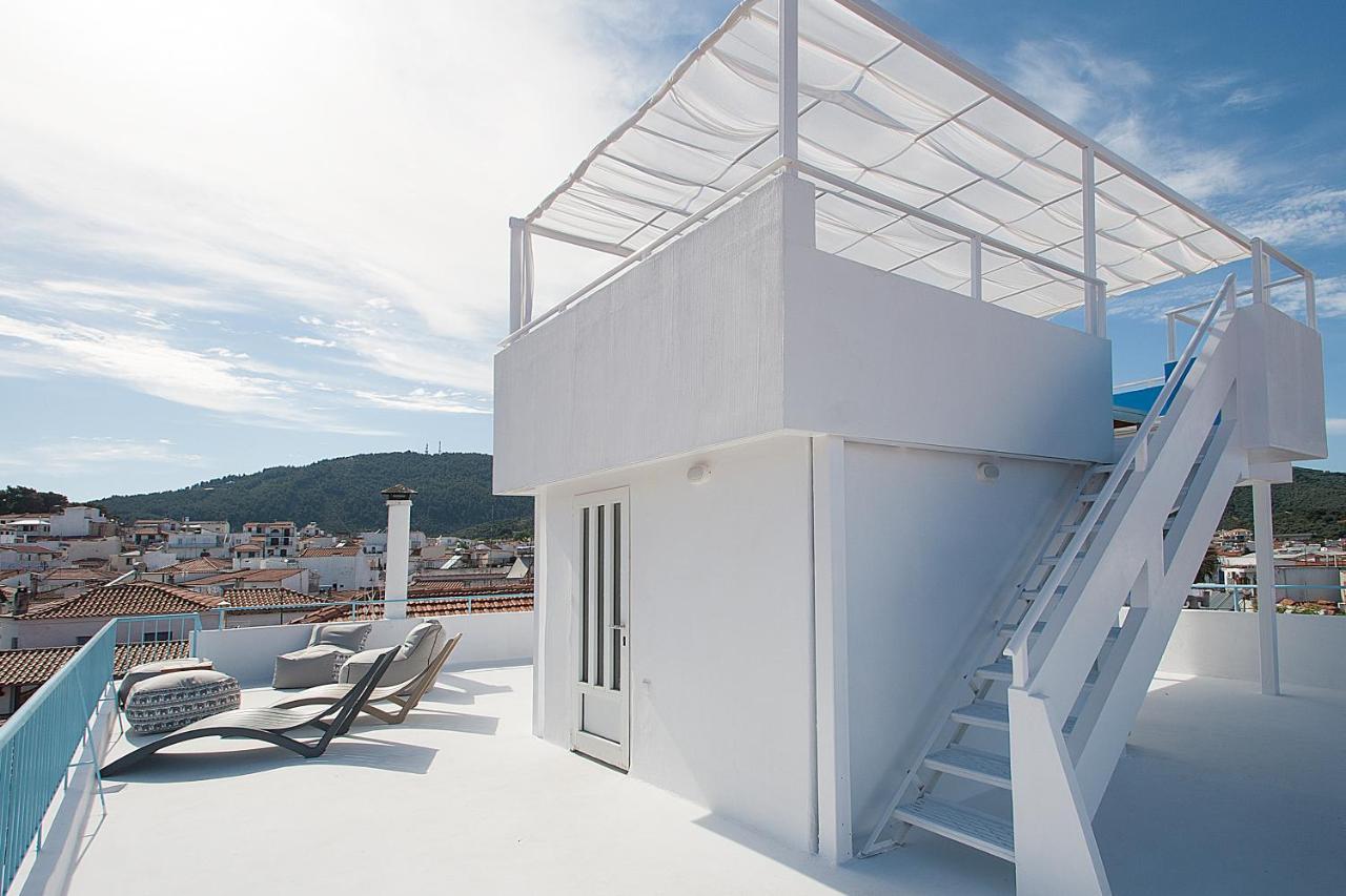 Capolavoro, Boutique Apartment With Unique Rooftop Skiathos-stad Buitenkant foto