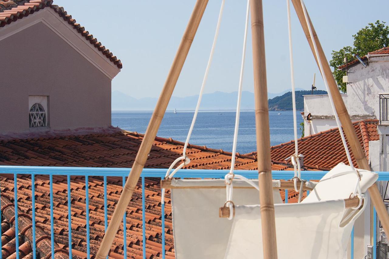 Capolavoro, Boutique Apartment With Unique Rooftop Skiathos-stad Buitenkant foto