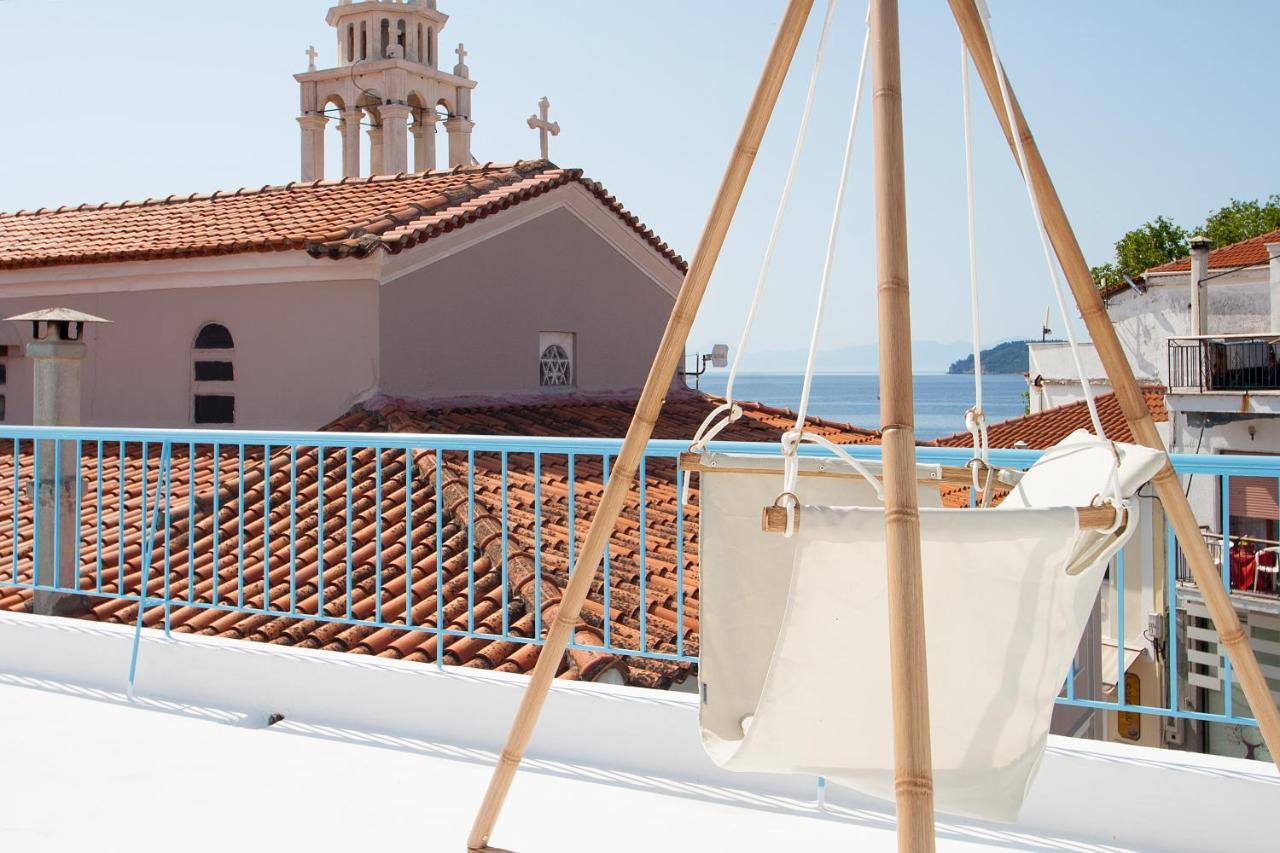 Capolavoro, Boutique Apartment With Unique Rooftop Skiathos-stad Buitenkant foto