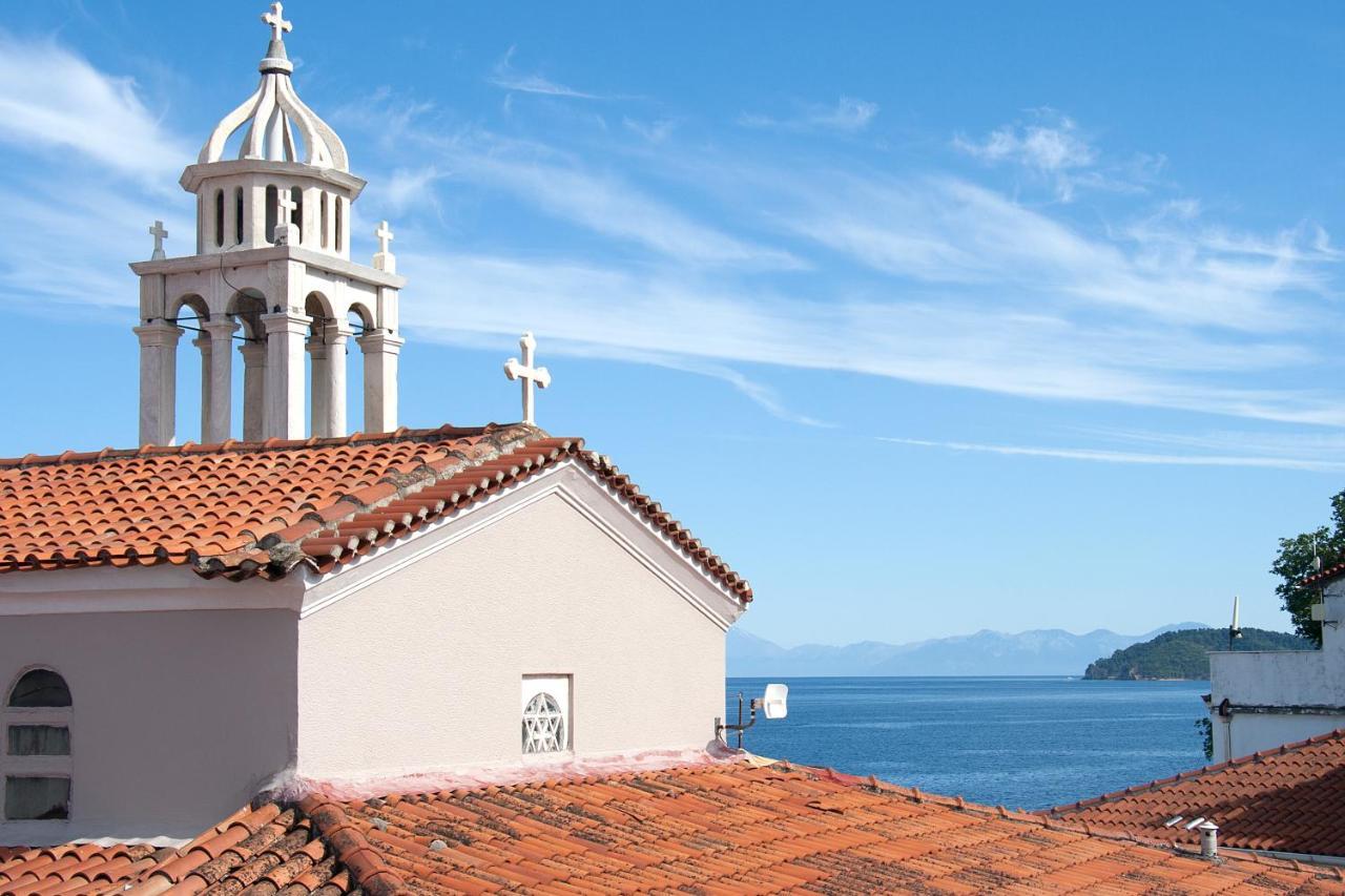 Capolavoro, Boutique Apartment With Unique Rooftop Skiathos-stad Buitenkant foto