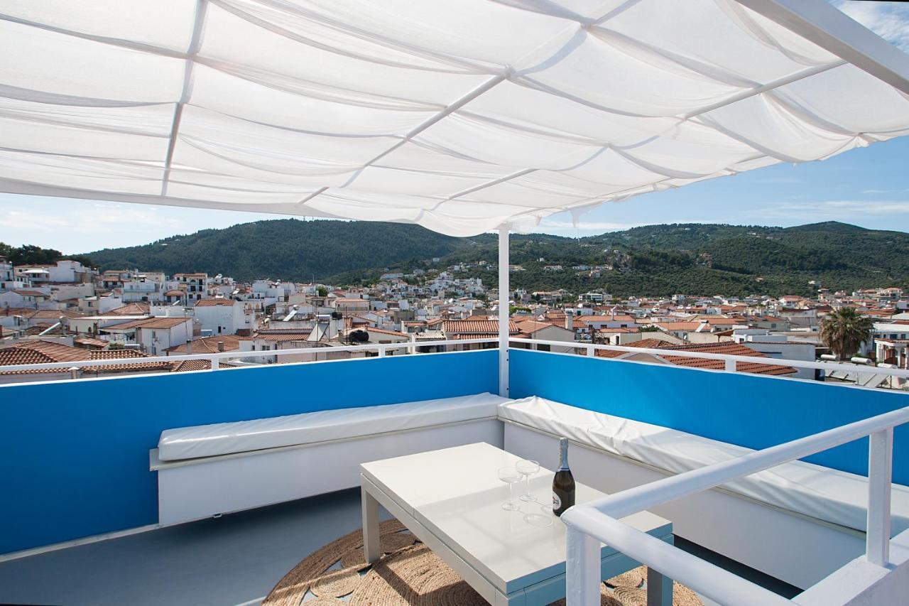 Capolavoro, Boutique Apartment With Unique Rooftop Skiathos-stad Buitenkant foto