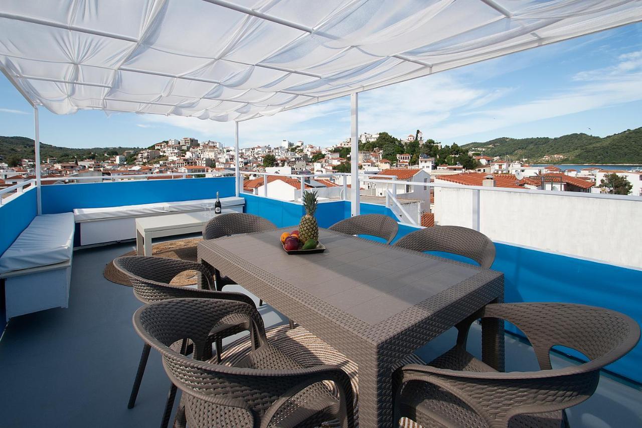 Capolavoro, Boutique Apartment With Unique Rooftop Skiathos-stad Buitenkant foto