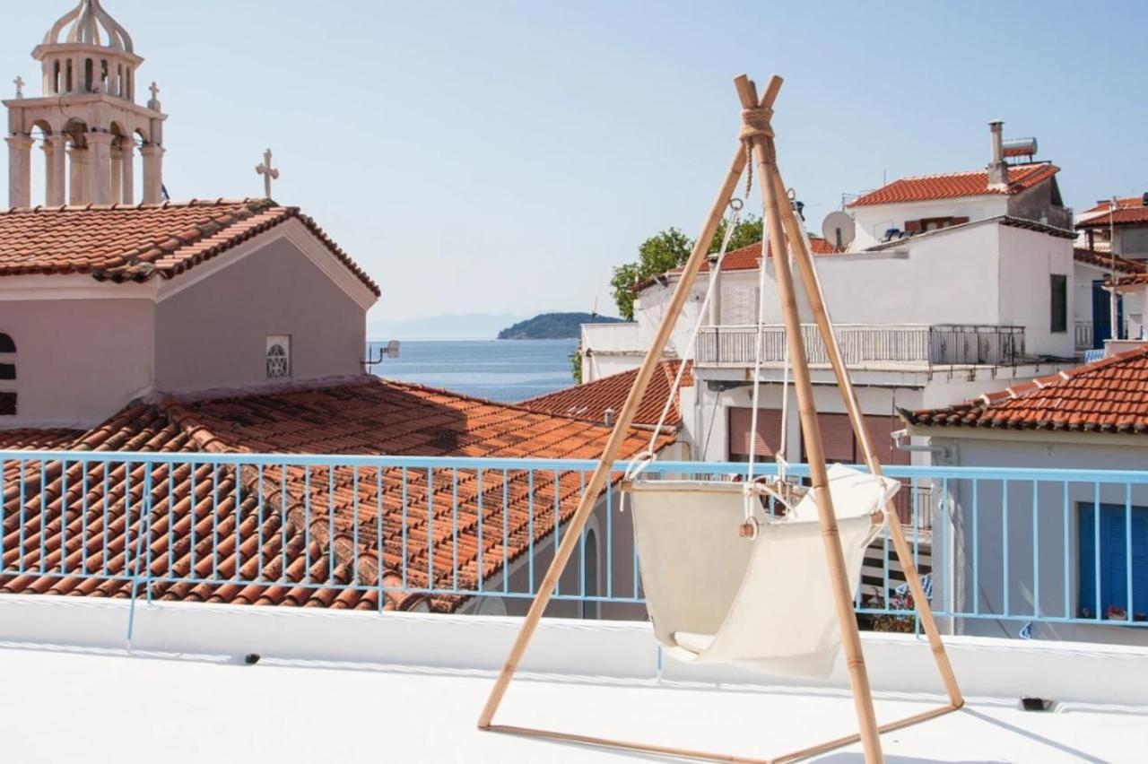 Capolavoro, Boutique Apartment With Unique Rooftop Skiathos-stad Buitenkant foto