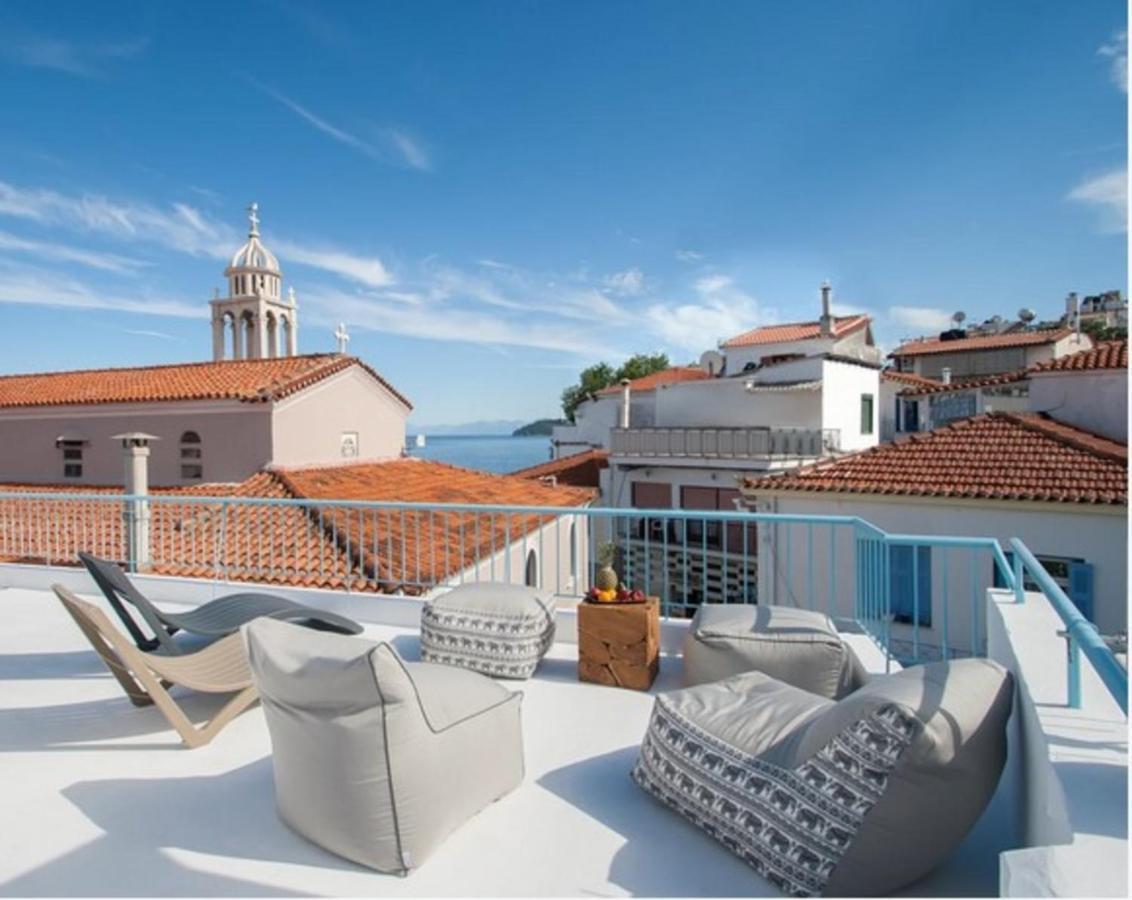 Capolavoro, Boutique Apartment With Unique Rooftop Skiathos-stad Buitenkant foto